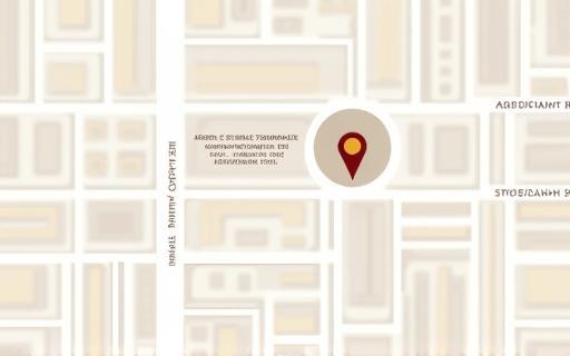 Stylized map image showing the location of Golden Era of Numismatics on Arbat, Moscow.
